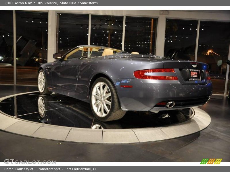 Slate Blue / Sandstorm 2007 Aston Martin DB9 Volante
