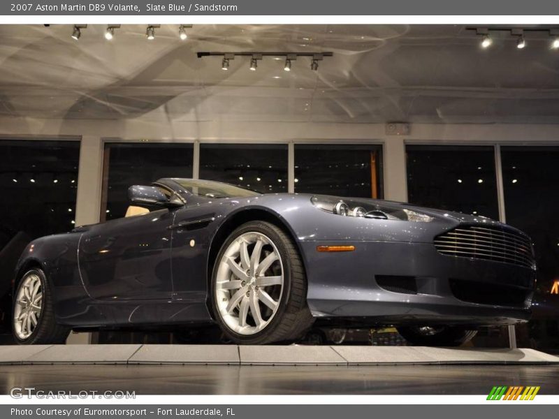 Slate Blue / Sandstorm 2007 Aston Martin DB9 Volante