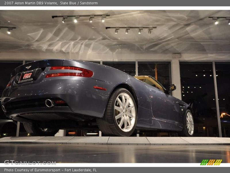 Slate Blue / Sandstorm 2007 Aston Martin DB9 Volante