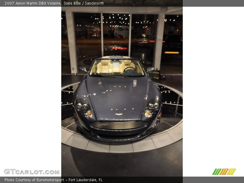 Slate Blue / Sandstorm 2007 Aston Martin DB9 Volante