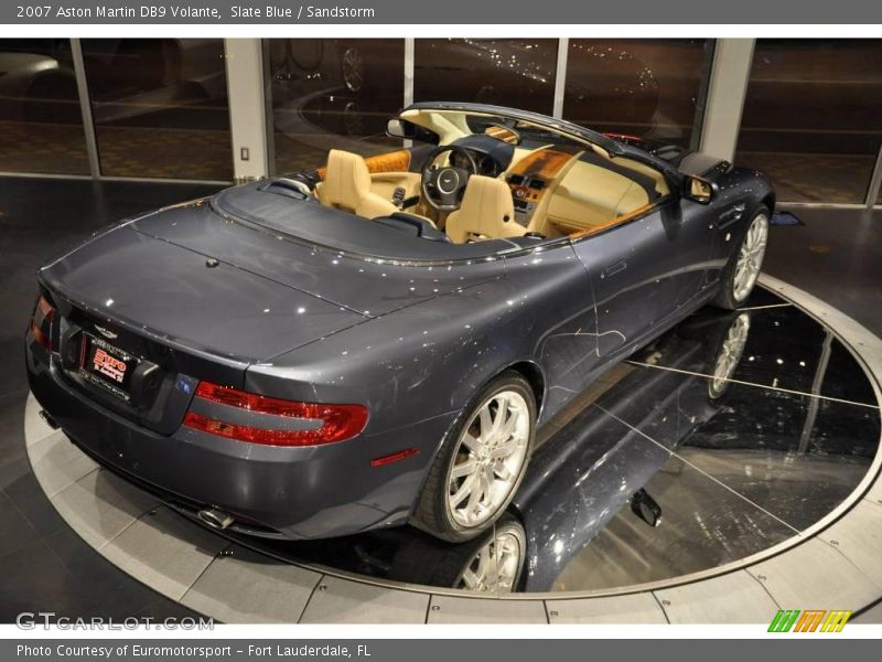 Slate Blue / Sandstorm 2007 Aston Martin DB9 Volante