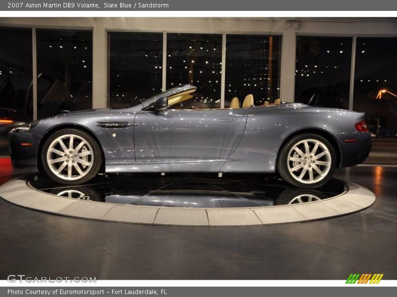 Slate Blue / Sandstorm 2007 Aston Martin DB9 Volante