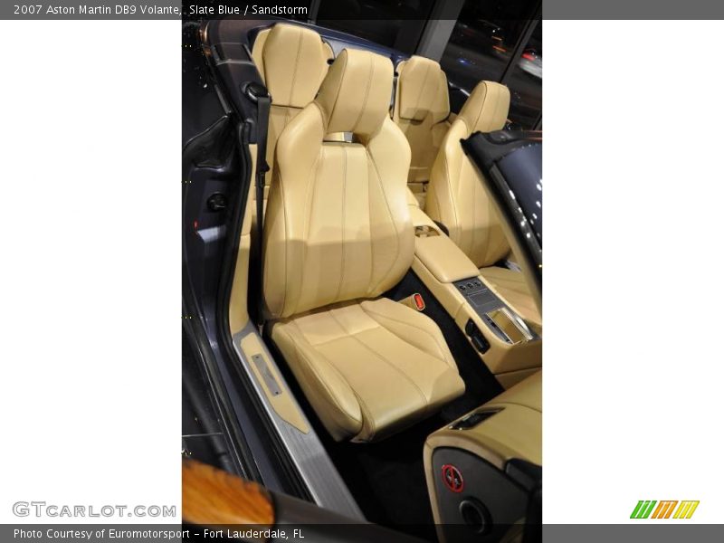 Slate Blue / Sandstorm 2007 Aston Martin DB9 Volante