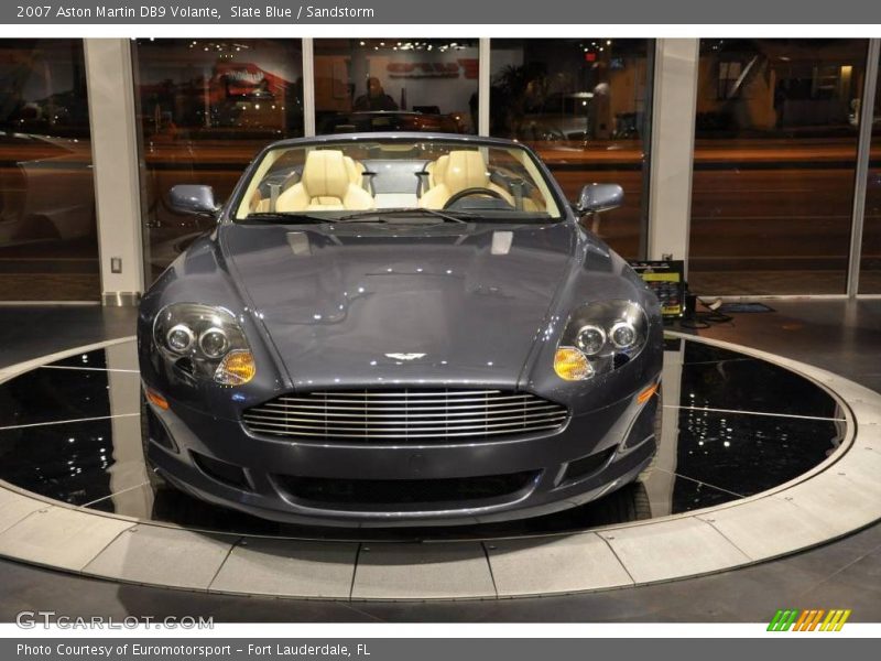 Slate Blue / Sandstorm 2007 Aston Martin DB9 Volante