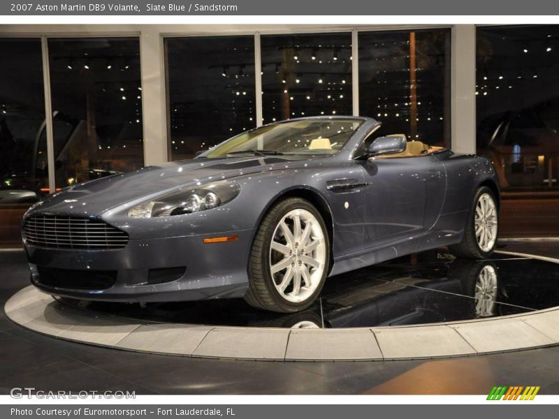 Slate Blue / Sandstorm 2007 Aston Martin DB9 Volante