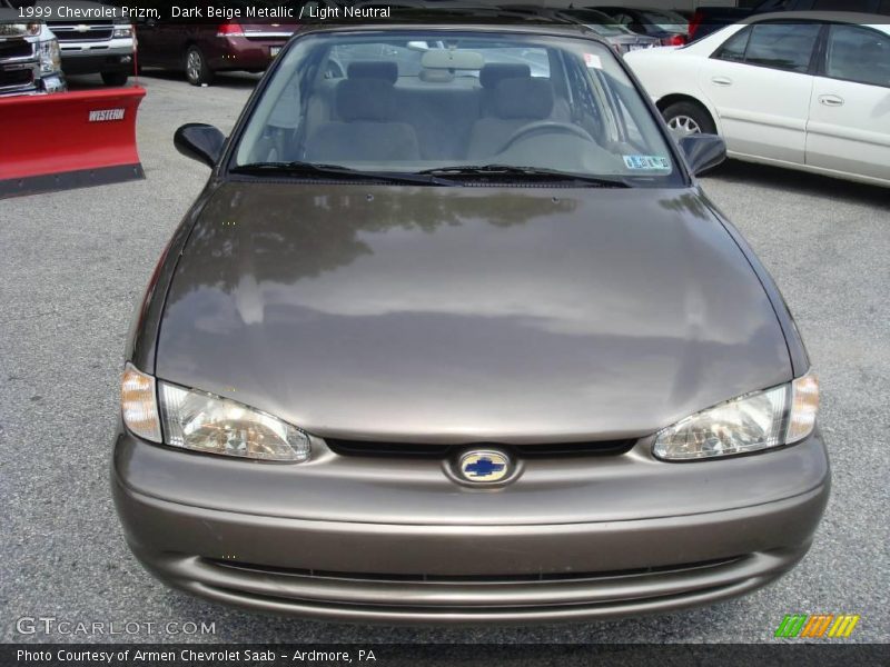 Dark Beige Metallic / Light Neutral 1999 Chevrolet Prizm