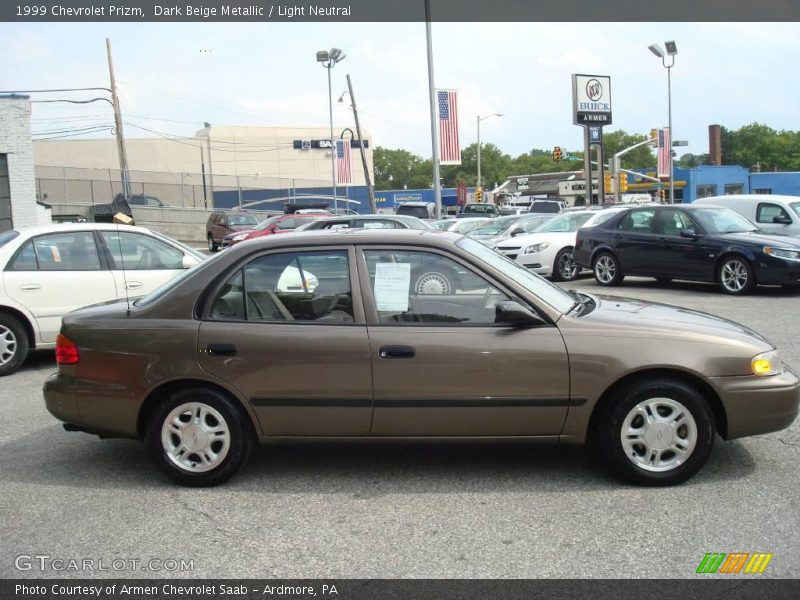 Dark Beige Metallic / Light Neutral 1999 Chevrolet Prizm