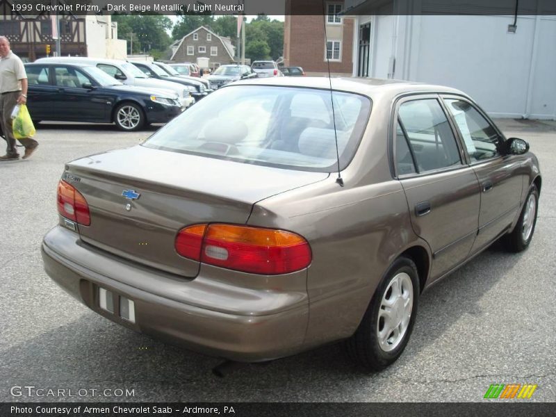 Dark Beige Metallic / Light Neutral 1999 Chevrolet Prizm