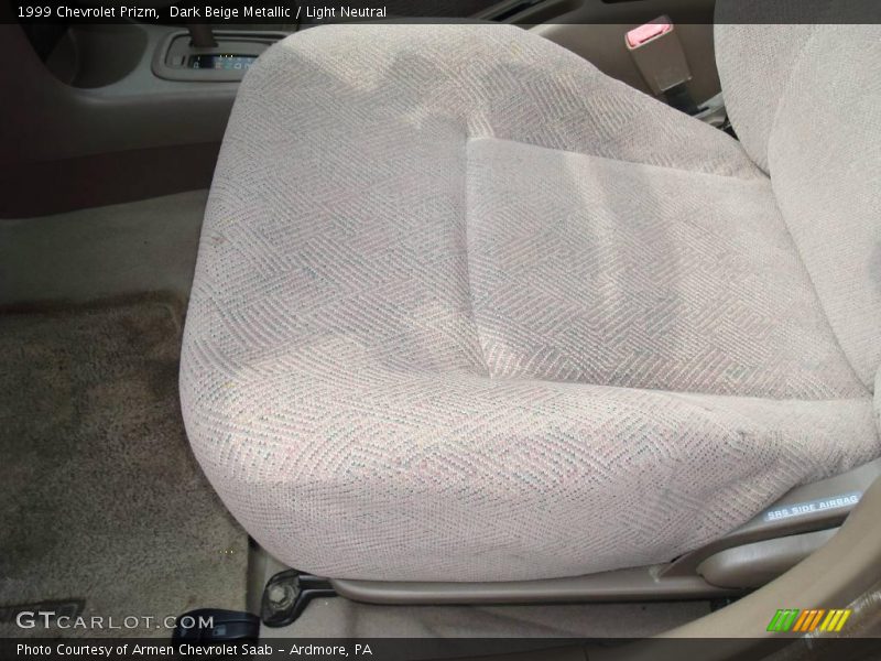 Dark Beige Metallic / Light Neutral 1999 Chevrolet Prizm