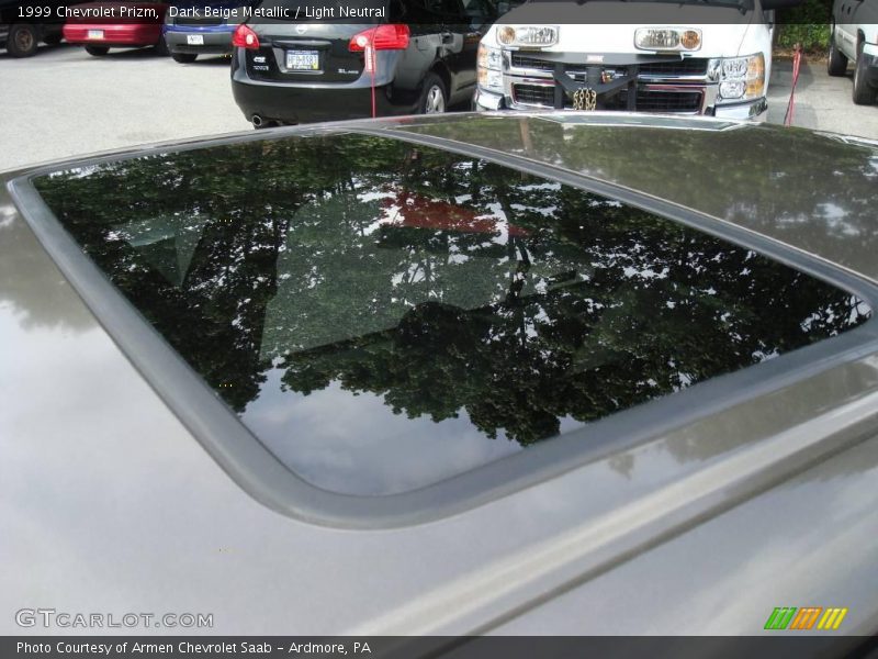 Dark Beige Metallic / Light Neutral 1999 Chevrolet Prizm