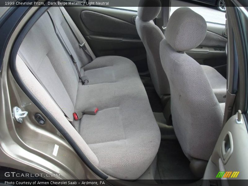 Dark Beige Metallic / Light Neutral 1999 Chevrolet Prizm