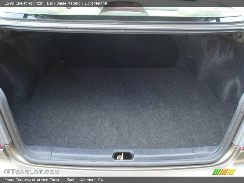 Dark Beige Metallic / Light Neutral 1999 Chevrolet Prizm