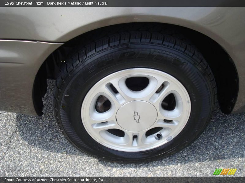 Dark Beige Metallic / Light Neutral 1999 Chevrolet Prizm