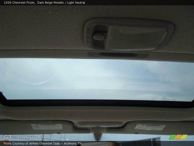 Dark Beige Metallic / Light Neutral 1999 Chevrolet Prizm