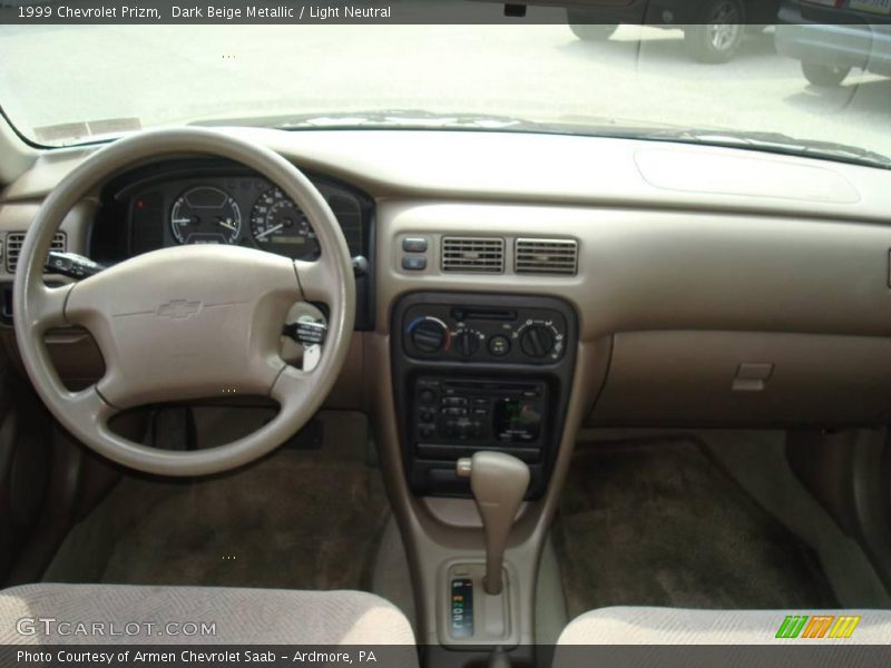 Dark Beige Metallic / Light Neutral 1999 Chevrolet Prizm