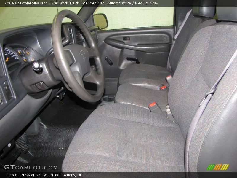 Summit White / Medium Gray 2004 Chevrolet Silverado 1500 Work Truck Extended Cab