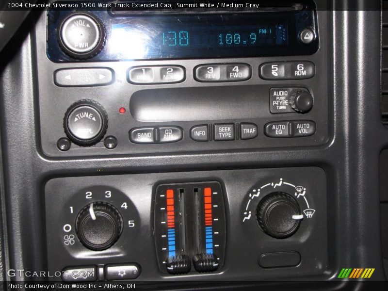 Summit White / Medium Gray 2004 Chevrolet Silverado 1500 Work Truck Extended Cab