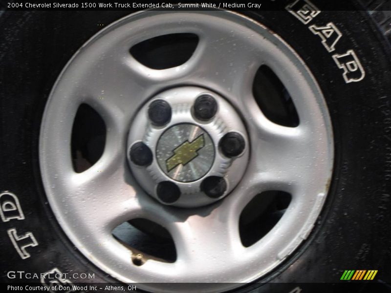 Summit White / Medium Gray 2004 Chevrolet Silverado 1500 Work Truck Extended Cab