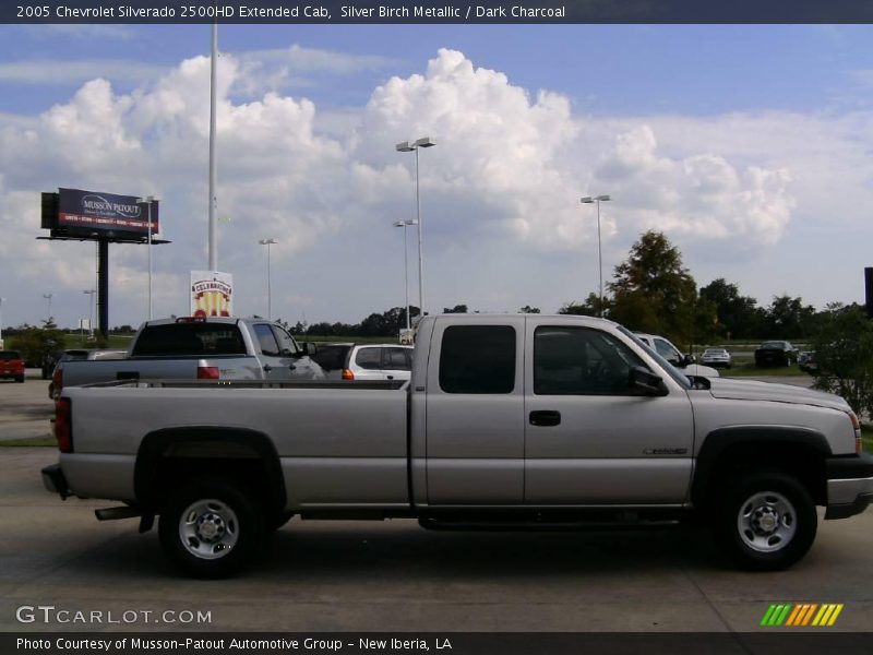 Silver Birch Metallic / Dark Charcoal 2005 Chevrolet Silverado 2500HD Extended Cab