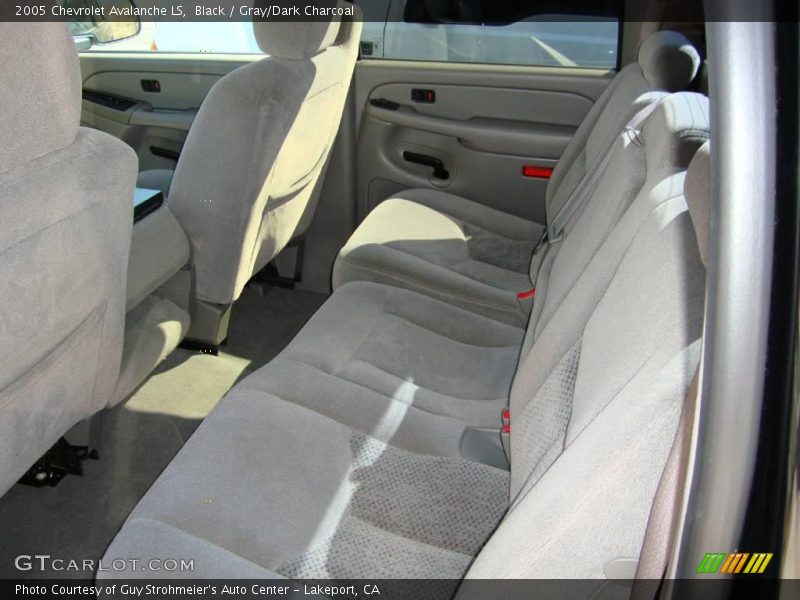 Black / Gray/Dark Charcoal 2005 Chevrolet Avalanche LS