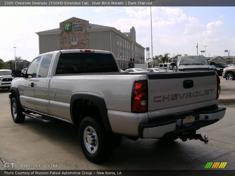Silver Birch Metallic / Dark Charcoal 2005 Chevrolet Silverado 2500HD Extended Cab