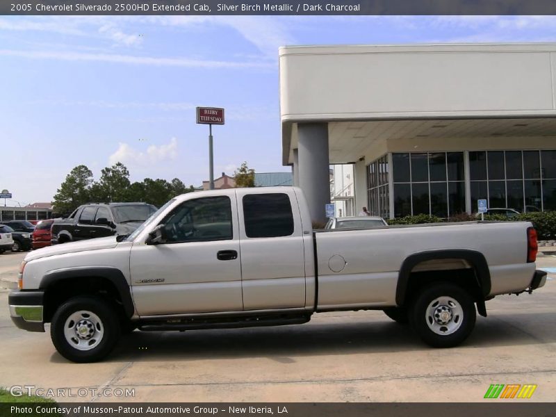 Silver Birch Metallic / Dark Charcoal 2005 Chevrolet Silverado 2500HD Extended Cab