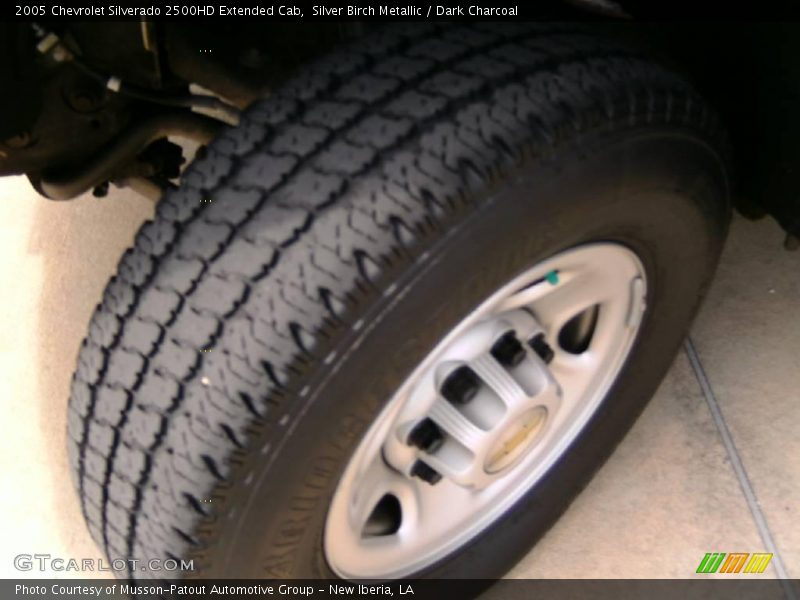 Silver Birch Metallic / Dark Charcoal 2005 Chevrolet Silverado 2500HD Extended Cab