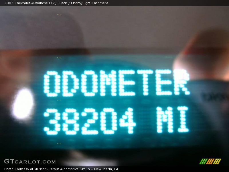 Black / Ebony/Light Cashmere 2007 Chevrolet Avalanche LTZ
