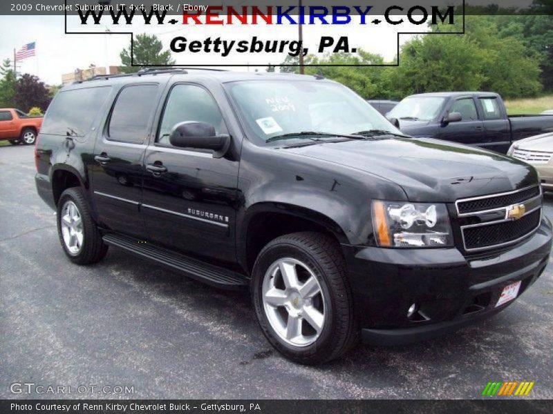 Black / Ebony 2009 Chevrolet Suburban LT 4x4