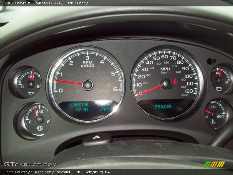Black / Ebony 2009 Chevrolet Suburban LT 4x4
