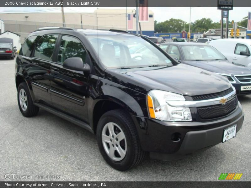 Black / Light Gray 2006 Chevrolet Equinox LS AWD