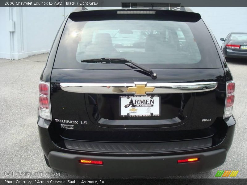 Black / Light Gray 2006 Chevrolet Equinox LS AWD