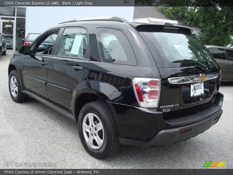 Black / Light Gray 2006 Chevrolet Equinox LS AWD
