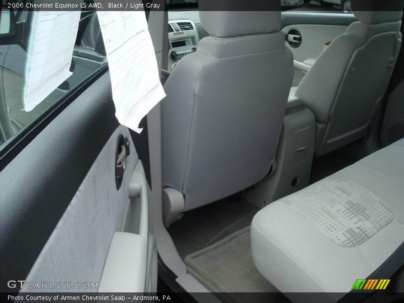 Black / Light Gray 2006 Chevrolet Equinox LS AWD