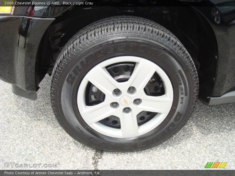 Black / Light Gray 2006 Chevrolet Equinox LS AWD