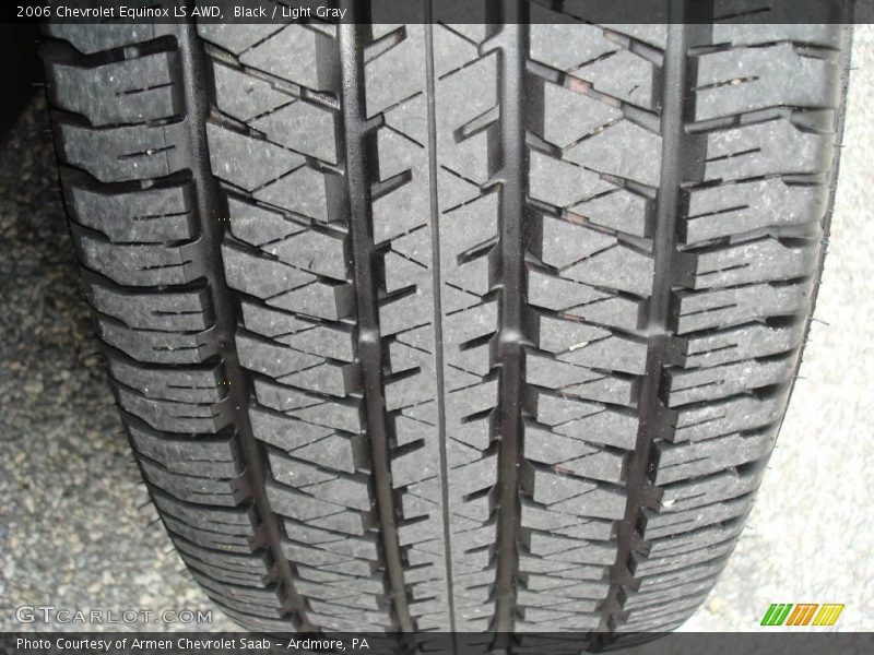 Black / Light Gray 2006 Chevrolet Equinox LS AWD