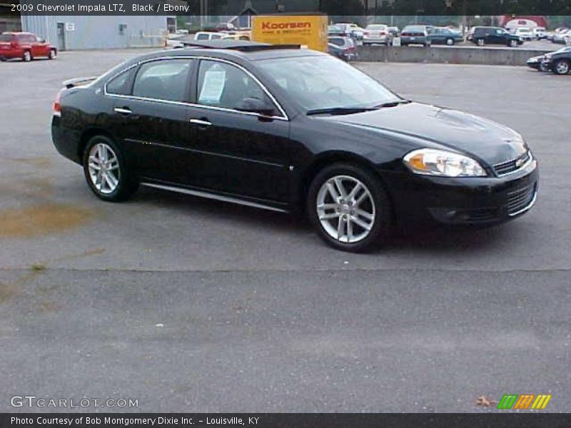 Black / Ebony 2009 Chevrolet Impala LTZ