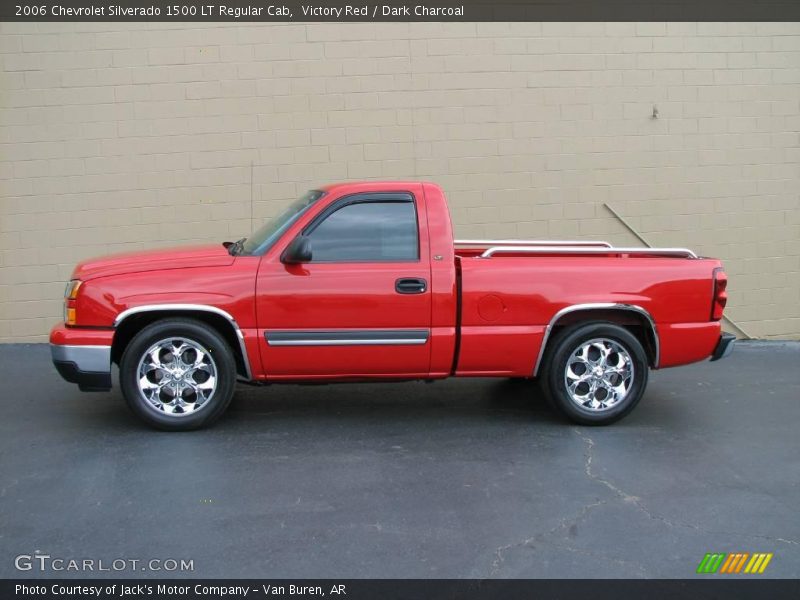 Victory Red / Dark Charcoal 2006 Chevrolet Silverado 1500 LT Regular Cab