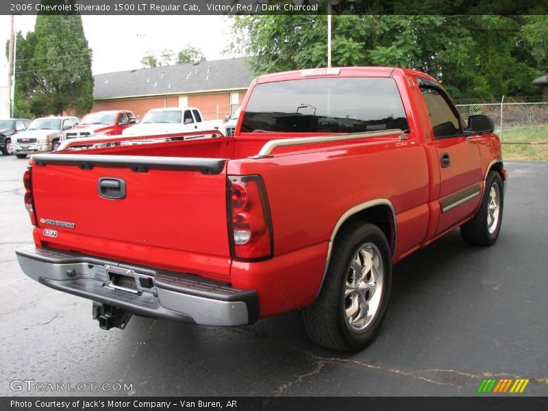 Victory Red / Dark Charcoal 2006 Chevrolet Silverado 1500 LT Regular Cab