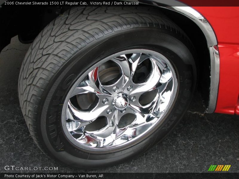 Victory Red / Dark Charcoal 2006 Chevrolet Silverado 1500 LT Regular Cab