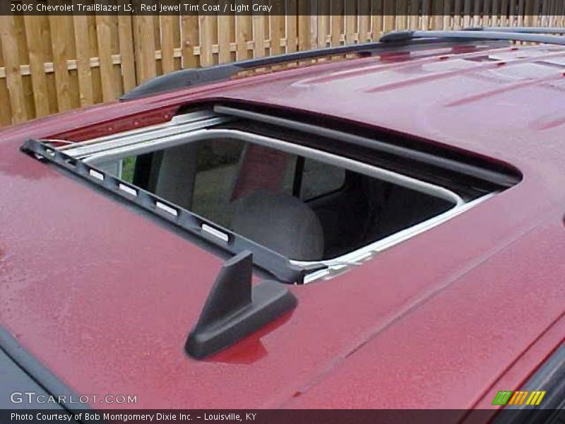 Red Jewel Tint Coat / Light Gray 2006 Chevrolet TrailBlazer LS