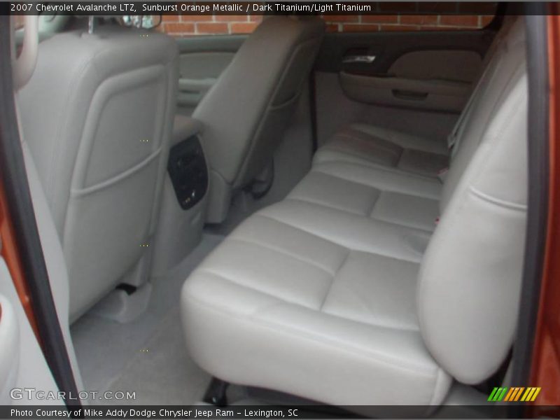 Sunburst Orange Metallic / Dark Titanium/Light Titanium 2007 Chevrolet Avalanche LTZ