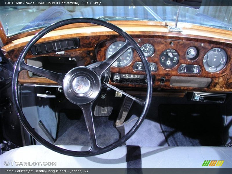 Blue / Grey 1961 Rolls-Royce Silver Cloud II Convertible