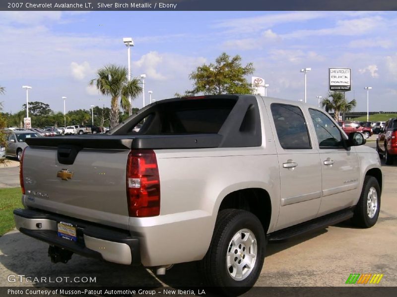 Silver Birch Metallic / Ebony 2007 Chevrolet Avalanche LT