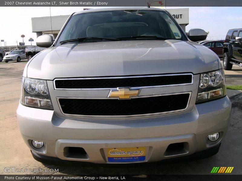 Silver Birch Metallic / Ebony 2007 Chevrolet Avalanche LT