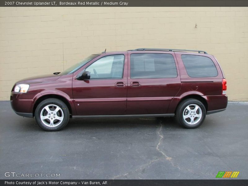 Bordeaux Red Metallic / Medium Gray 2007 Chevrolet Uplander LT