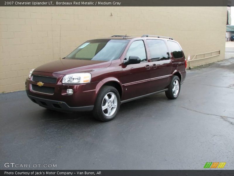 Bordeaux Red Metallic / Medium Gray 2007 Chevrolet Uplander LT