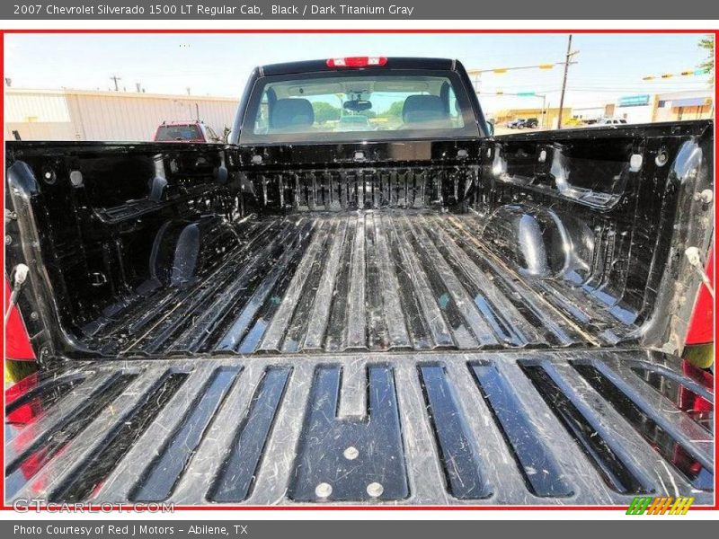 Black / Dark Titanium Gray 2007 Chevrolet Silverado 1500 LT Regular Cab
