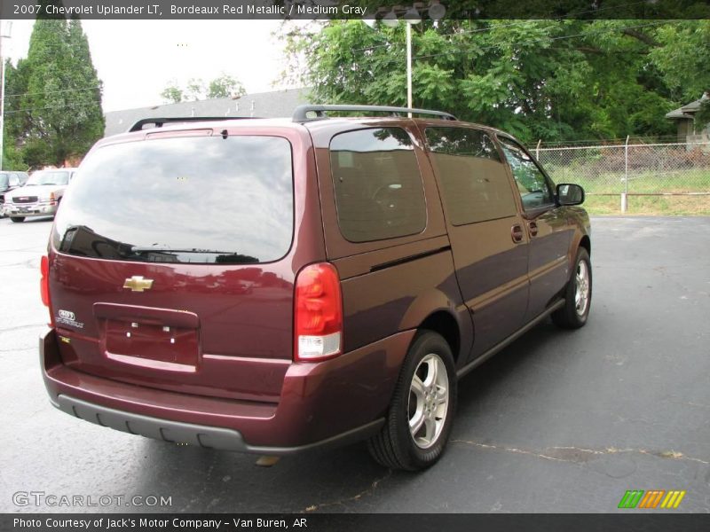 Bordeaux Red Metallic / Medium Gray 2007 Chevrolet Uplander LT