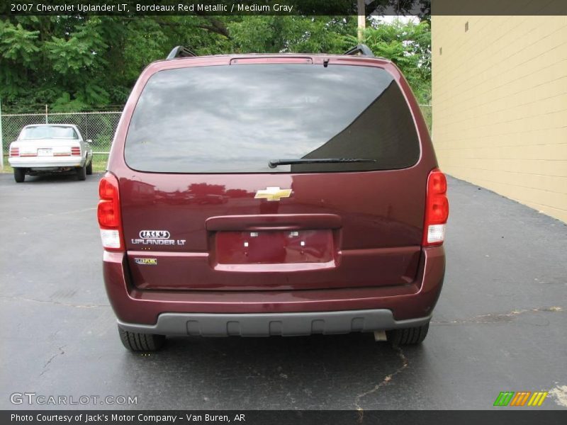Bordeaux Red Metallic / Medium Gray 2007 Chevrolet Uplander LT